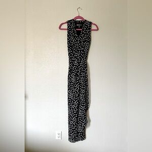 Black and white dotted dress - only worn twice. Well made.